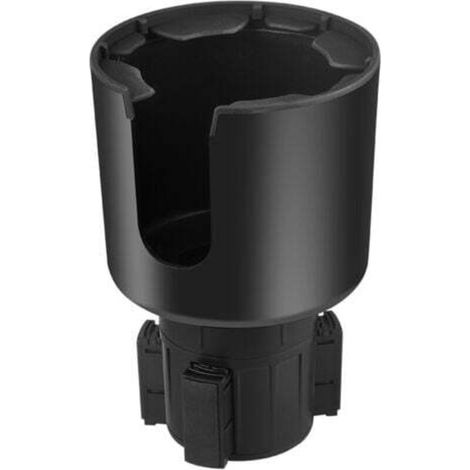 [NEVER USED] Extendable Car Cup Holder Adapter with Adjustable Base and Coaster for Most Car Cup Holders