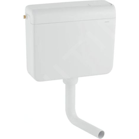 Geberit – Réservoir de chasse d'eau AP112 – Montage faible hauteur – Rinçage Start/Stop – Isolation condensation – Volume 9L réglable