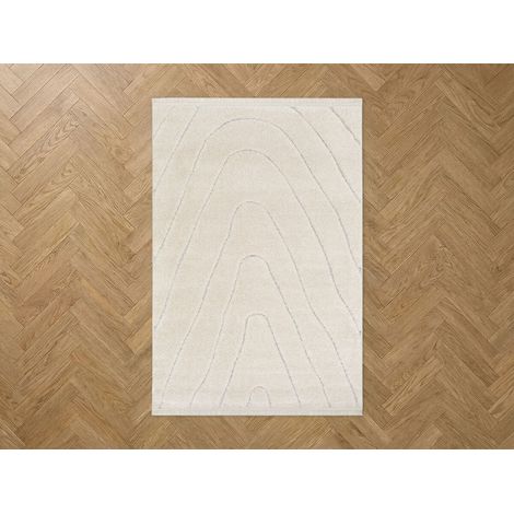 BOBOCHIC - Tapis poils longs MELINE motif graphique