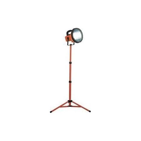 Projecteur de chantier sur trépied VELLEMAN - Lampe fluocompacte spiralée 36W - IP44