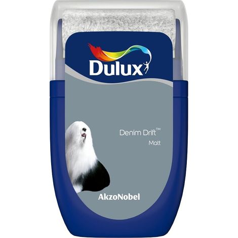 Dulux Retail Matt Emulsion Tester Paint Pot - 30ml - Denim Drift