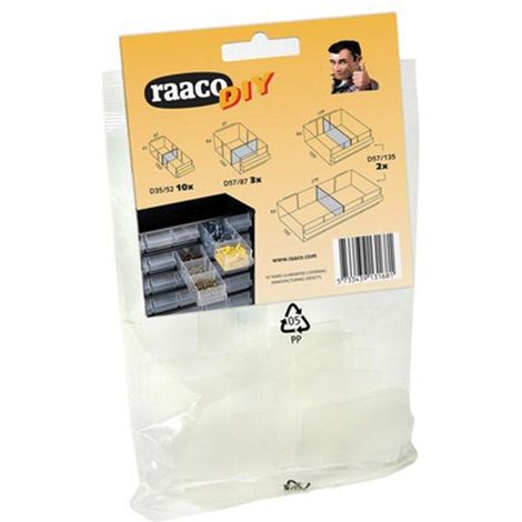 Raaco 131681 Mixed Bag Of Cabinet Drawer Dividers RAA131681 (1/3)