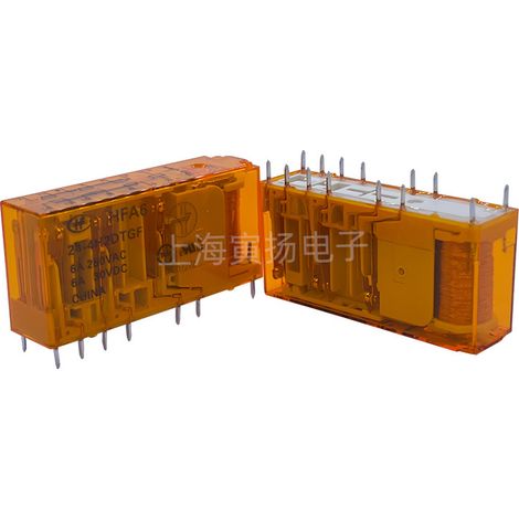 Original Hongfa 24V elevator-specific safety relay HFA6/24-4H2DTGF