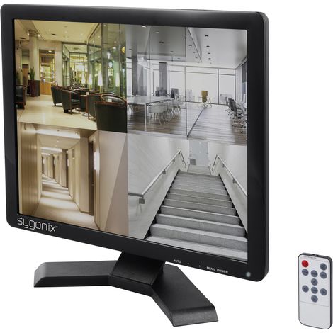 Sygonix SY-6180356 LCD-Überwachungsmonitor EEK: E (A - G) 43.18 cm 17 Zoll 1280 x 1024 Pixel Schwarz