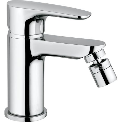 Miscelatore monocomando bidet con piletta di scarico 1"1/4 Paini Parallel 47CR306 Cromo (1/4)