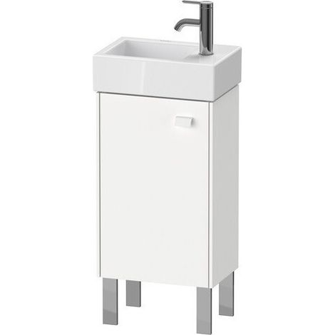 Meuble sous-vasque BRIOSO 570x364x239mm ouverture gauche blanc mat