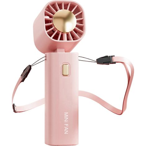Ventilateur de cou portable à 3 vitesses, mains libres, rotatif à 270 degrés (1/4)