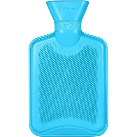 Bolsa de agua caliente termoplástica - Mini 1 L - Caucho natural seguro y duradero - Para niños y mujeres - Regalo (1/5)