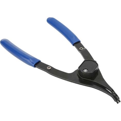 Pince à circlips réglable de 23 cm (9 pouces), mâchoires à 45°, compatible avec la réparation automobile, pour retirer les circlips internes et externes AQWHBYV (1/4)