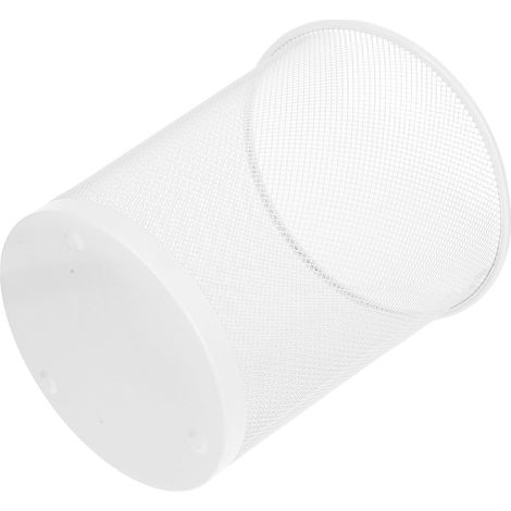 Poubelle Compacte en Maille Design Simple et Élégant Capacité Importante en Fer Blanc Grosse Ouverture pour Rangement Bureau et Usage Domestique (1/5)