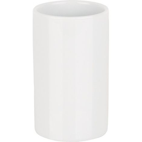 Vaso de porcelana TUBE blanco Spirella