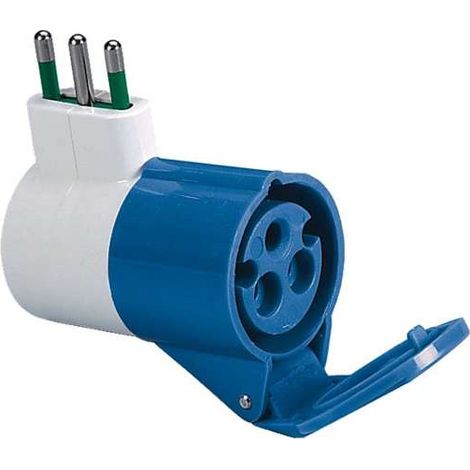 Fanton 73000 Adattatore Da S17 A 1 Presa Cee 230V