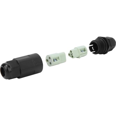Connecteur étanche IP68 pour câble LED portable, prise mâle et femelle à 3 broches (1/5)