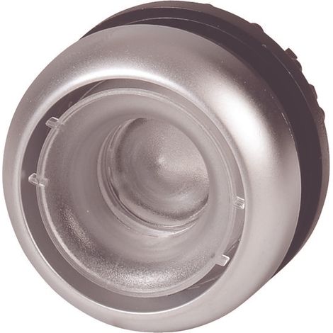 Accionamiento M22-DL-X, botón plano iluminado con retorno por resorte