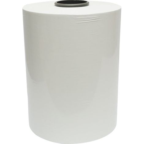 Rotolo Stretch Film per Rotoballe Bianco 330 mm x 25 µm x 1800 m con Protezione UV, Agricolo, Imballaggio Fieno Breckner Germany (1/4)