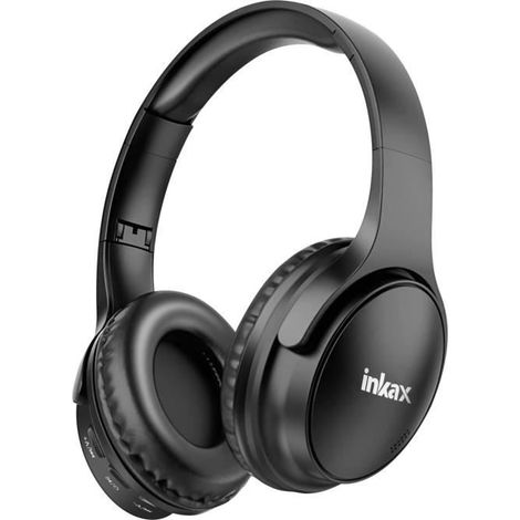 Casque Audio Bluetooth - Inkax - Pliable - Microphone Intégré - Autonomie 4h (1/5)