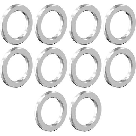 Lot de 10 rondelles plates en titane M6 pour boulons de vélo universels, joint de 6 mm, entretoise en titane pour VTT et vélo de route (1/5)