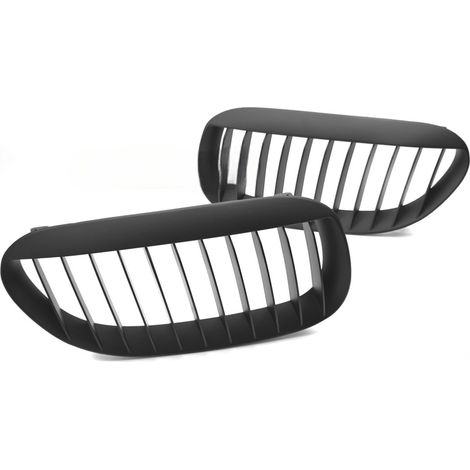 Grille de calandre avant BMW Serie 6 E63 / E64 de 2002 a 2010 Noir matt-42673519 (1/4)