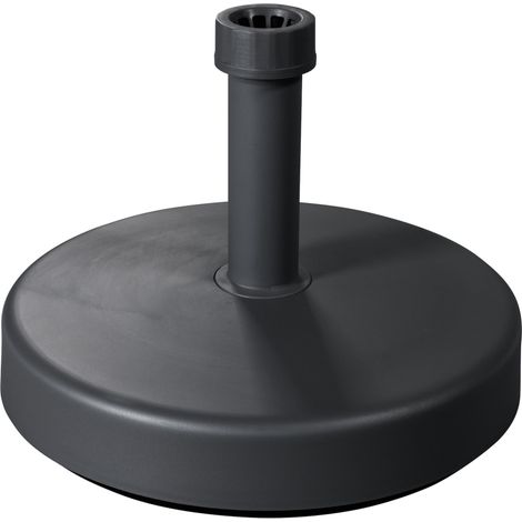 Doppler Schirmständer Füllsockel 25 L rund ø 46 cm befüllbar 85899 Anthrazit (1/5)
