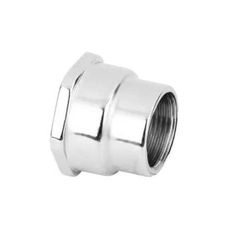 Manicotto ridotto ff ottone cromo  1/2 x 1CAVAL