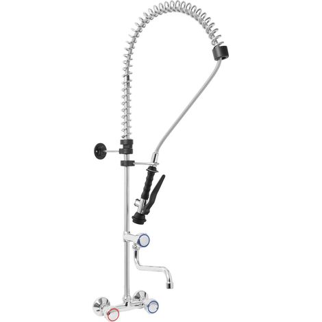Rubinetto per lavello da cucina con doccetta e miscelatore da 100 cm (1/3)
