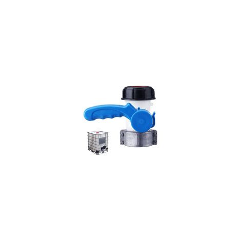Adaptateur de réservoir d'eau IBC D40 62MM,IBC Robinet de vidange Universel pour réservoir d'eau,raccord de Tuyau d'eau,Adaptateur de Sortie (1/5)