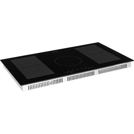Klarstein Delicatessa 90 Flex Placa de inducción encastrable 5 zonas 7400W autosuficiente