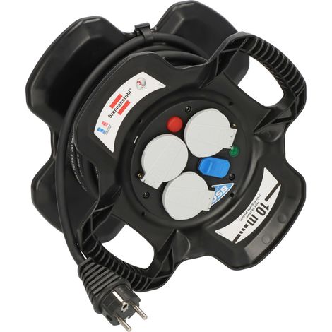 Avvolgicavo compatto X-GUM 10m H07RN-F 3G1,5 con 2 porte USB - BRENNENSTUHL - 1169761100 (1/5)