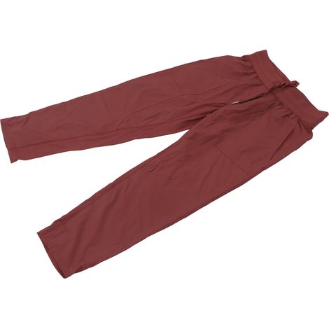 Pantalon de jogging femme respirant avec cordon ajustable, idéal pour le sport et le running, couleur Vermillon, taille XXL (1/5)