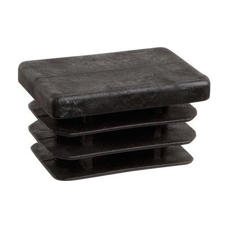 EMBOUT RECTANG/PLST.NOIR 50X30 23540000