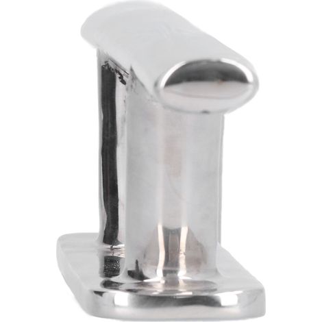 Taquet d'amarrage tubulaire elliptique en acier inoxydable de 200 mm (8 po) pour bateau, yacht ou camping-car. (1/5)