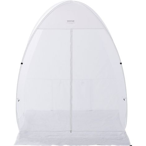 Tente de peinture portable 1524x1524x1778 cm pour spray peinture facile à installer et à transporter solidité garantie (1/5)
