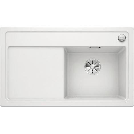 Blanco Zenar 45 - Évier en silgranit, 860x510 mm, avec commande de vidage, InFino, blanc 523788