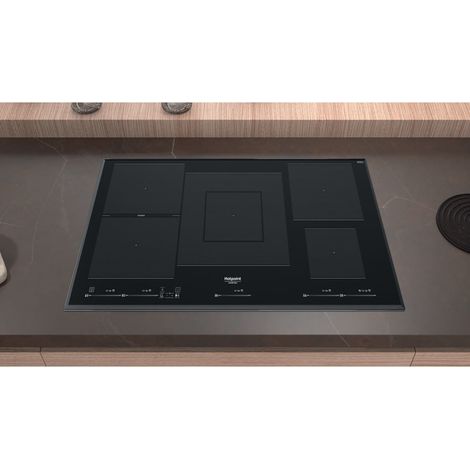 Hotpoint HT 1090 BA Schwarz Integriert 90 cm Zonen-Induktionskochfeld 5 Zone(n)