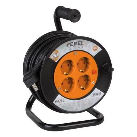Prolunga elettrica Perel 3g1.5 25 m 1000 W (1/3)
