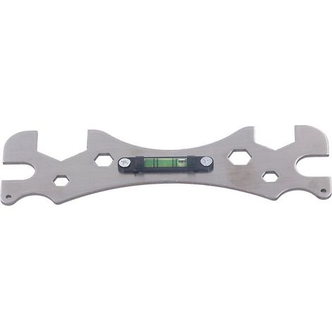 Llave especial universal multifuncional para baño con herramienta de instalación de fontanería para grifo nivelado (1/5)