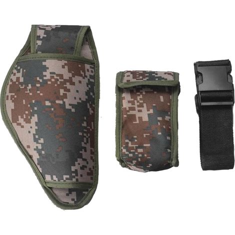 3pcs Ciseaux de Jardin Sécateur Électrique Sac à Main Jardinage Ciseaux Électriques Sac à Main Portable Camouflage (1/5)