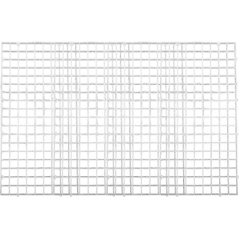 Grille de séparation en plastique pour fond d'aquarium, aide à la reproduction des poissons, isoler les poissons agressifs, 20 pièces (1/5)