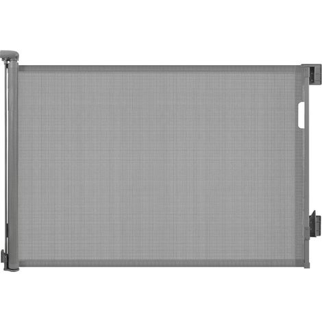 Barrière de sécurité Extensible 0-150 cm – Hauteur 97 cm Fixation par vis, Barrière Enfant escamotable pour Porte, escalier, Chien (1/5)