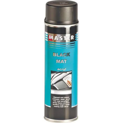 Vernis acrylique noir brillant Troton Master 500 ml