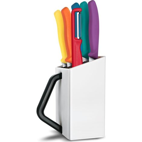 Bloc à couteaux, 6 pièces, Couteaux à légumes (1/2)
