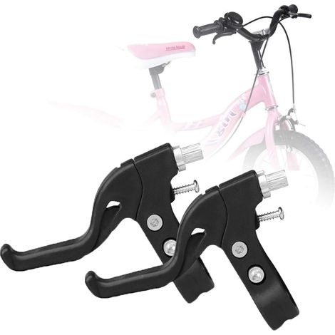 Vélo Frein Levier Universel, Poignées de Frein pour Vélos d'Enfant, Compatible La Plupart Des Modèles