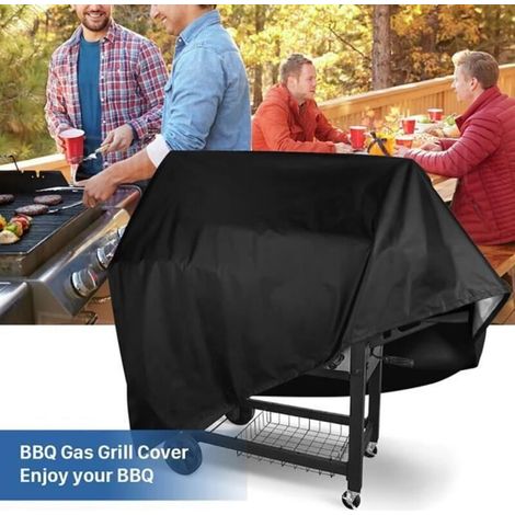 190cm x 117cm x 71cm - Housse de protection imperméable pour barbecue, couverture extérieure pour BBQ, anti-UV (1/3)
