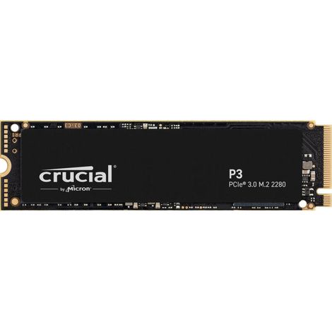 Crucial P3 M.2 500 GB PCI Express 3.0 3D NAND NVMe (1/4)