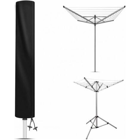 (160x15x15 cm)Housse de parapluie pour sèche-linge, housse pour étendoir à vêtements, housse pour étendoir pour parapluie extérieur, housse de protection imperméable pour sèche-parapluie (1/4)