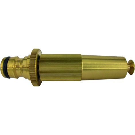 Pistolet d'arrosage en laiton avec système d'emboîtement