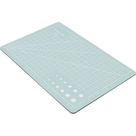 Tapis de découpe quadrillé A5 en PVC auto-cicatrisant pour papier, cuir et tissu