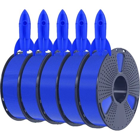 Silky 3D PLA-Filament Regenbogen, 5 kg Silky Candy, 5 kg Silky Forest (1/2)