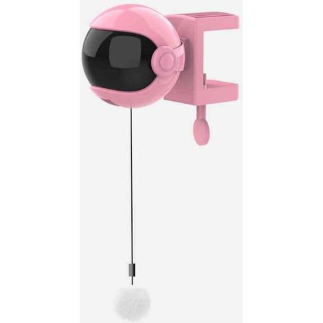 Interaktives Katzenspielzeug in Rosa – Nachfüllbarer Katzenball
