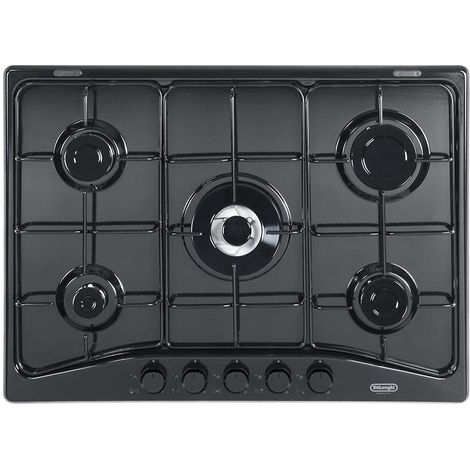 De'Longhi FFN 57 ASV piano cottura Nero Da incasso 68 cm Gas 5 Fornelli (1/3)